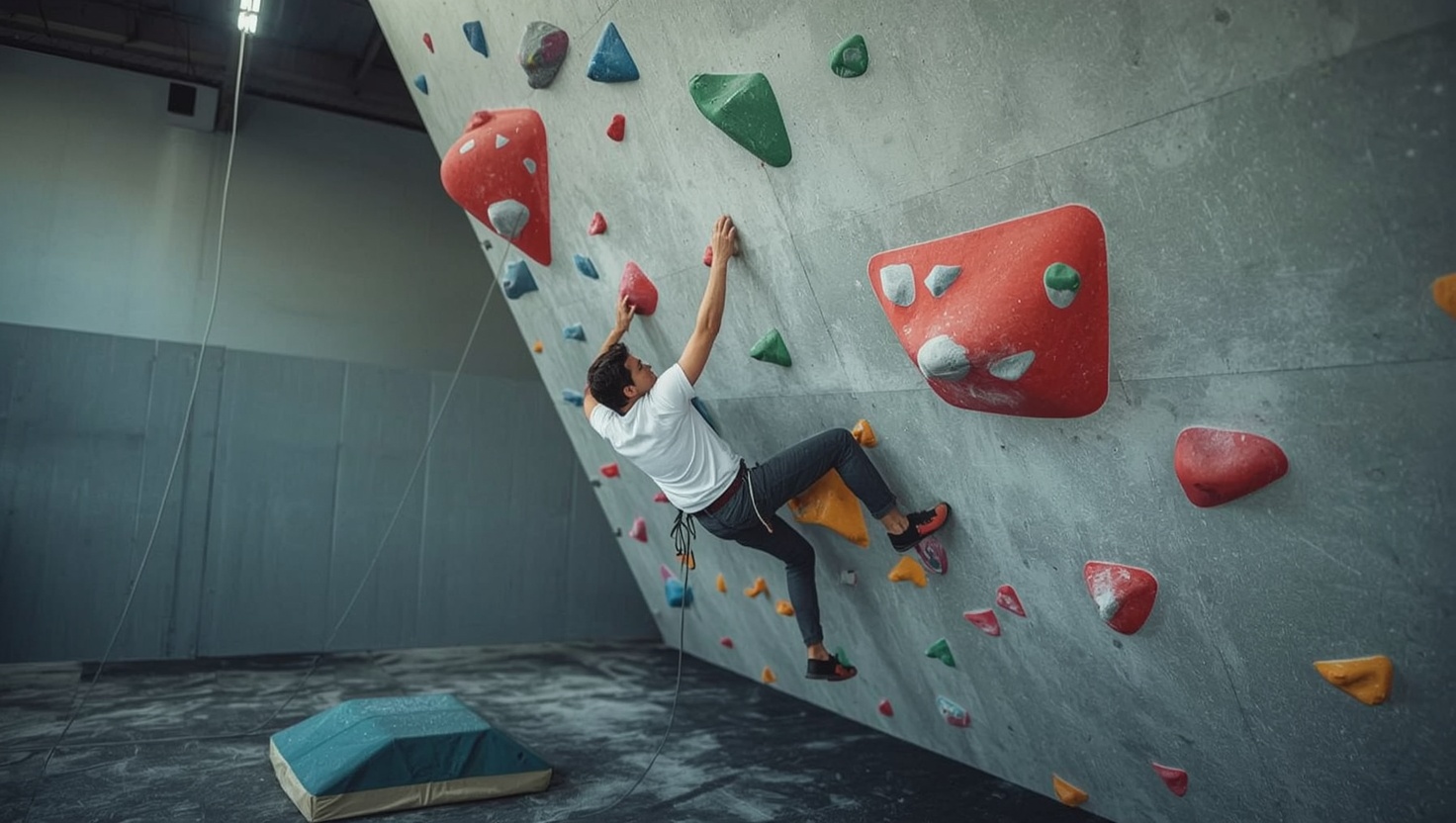 klettersport ohne seile und gurtsicherung